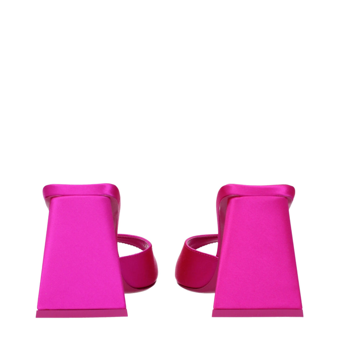 Pink Satin Sandal