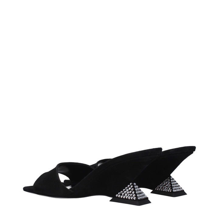 Black Leather Sandal