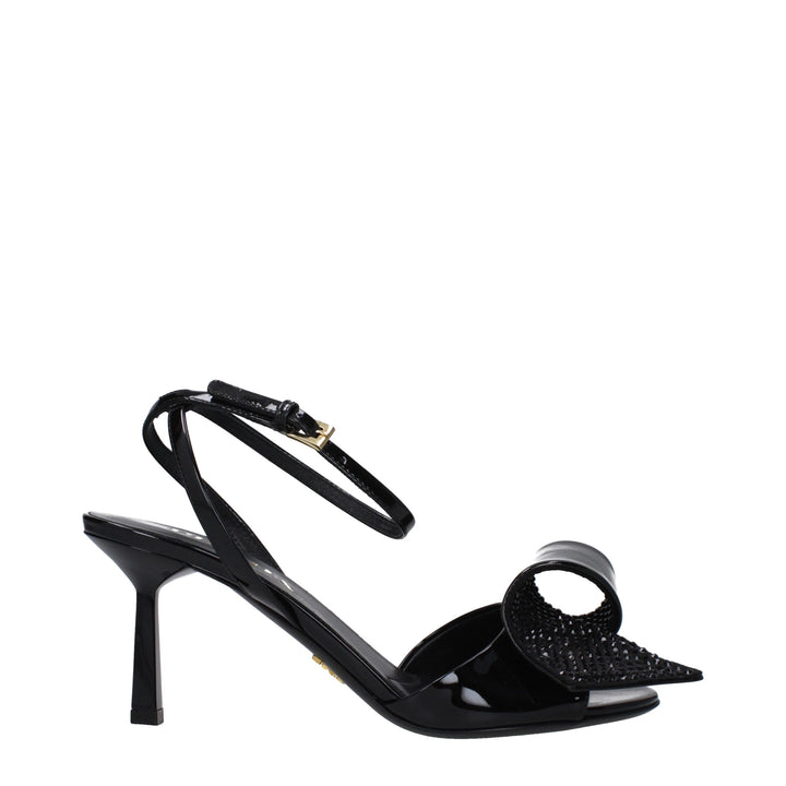 Black Leather Sandal