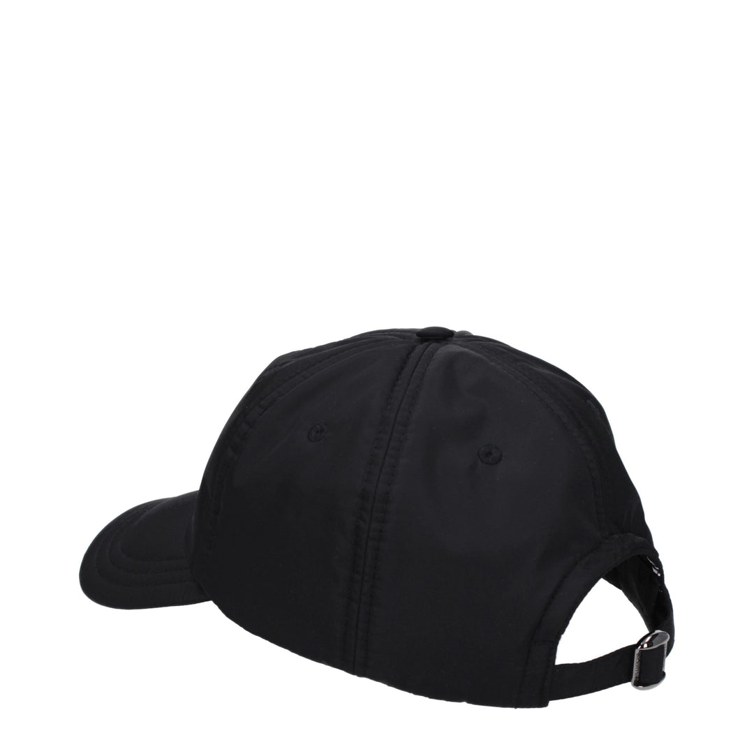 Black Polyamide Hat