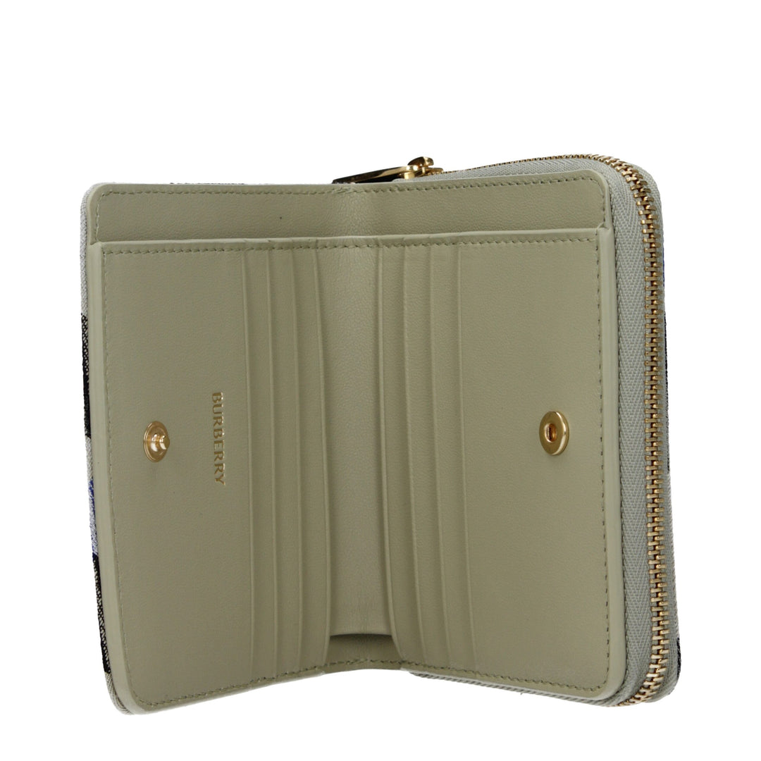 Beige Fabric Wallet