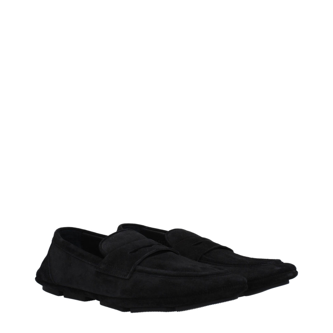 Black Leather Loafer