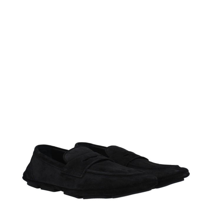 Black Leather Loafer