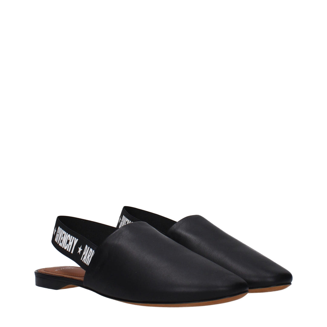 Black Leather Sandal
