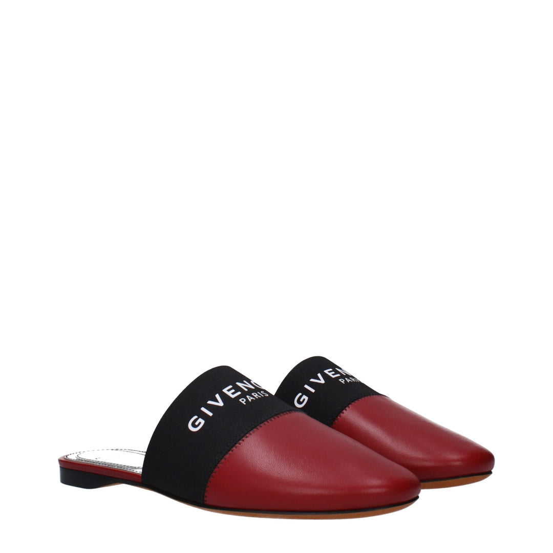 Red Leather Slipper