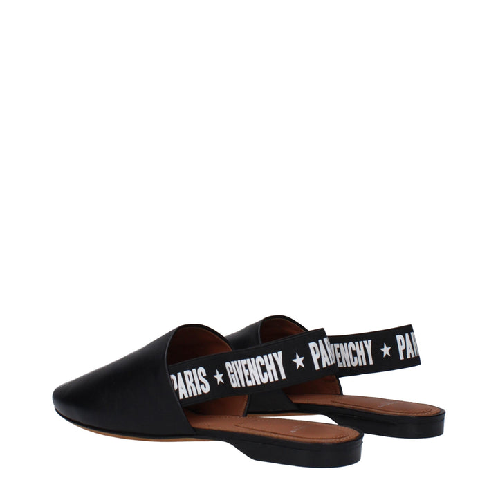 Black Leather Sandal