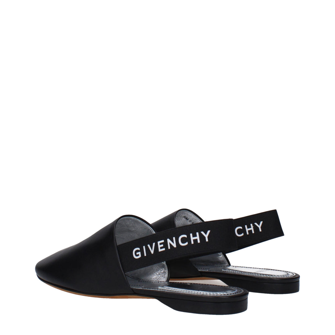 Black Leather Sandal