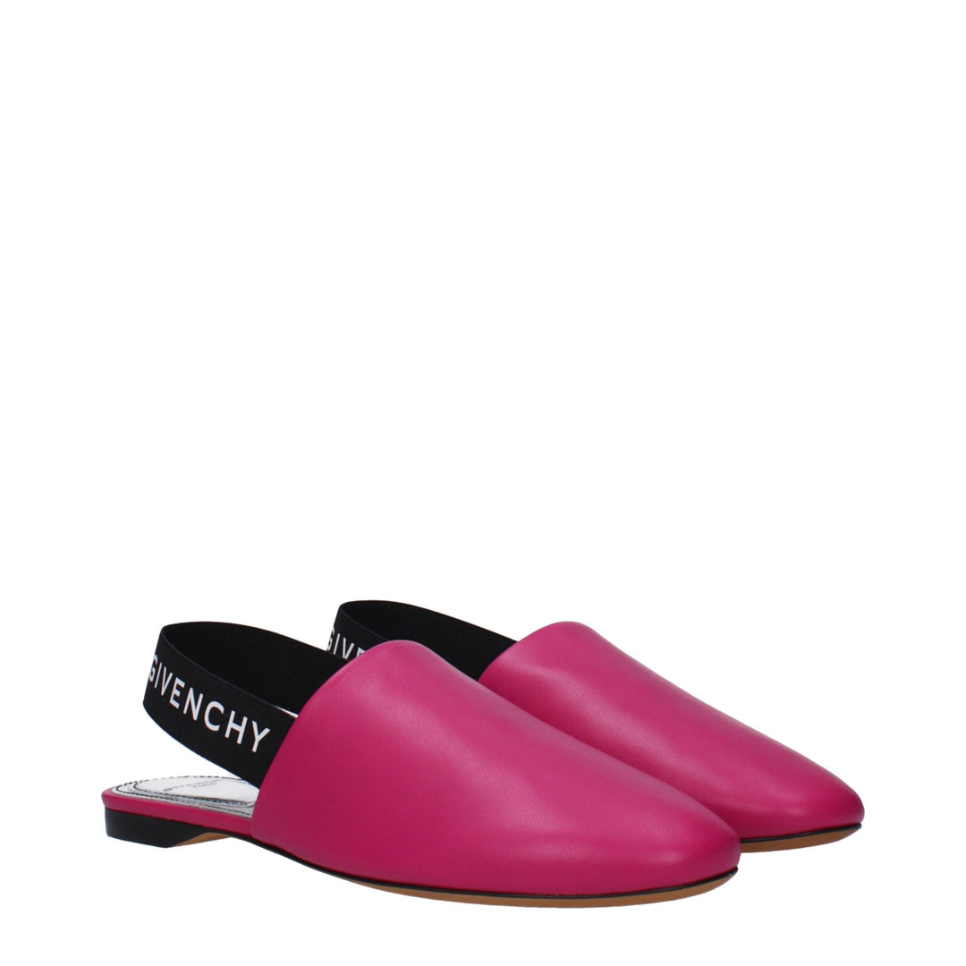 Pink Leather Sandal