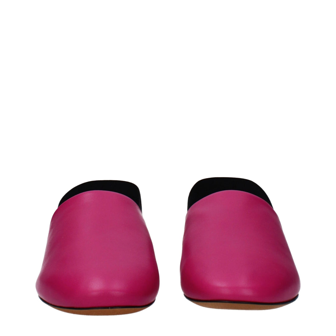 Pink Leather Sandal