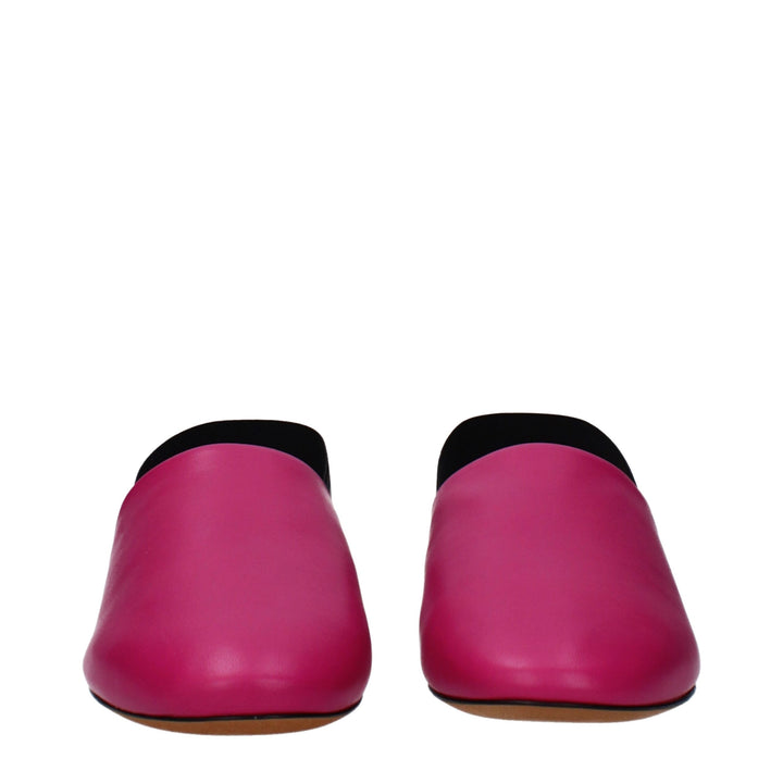 Pink Leather Sandal