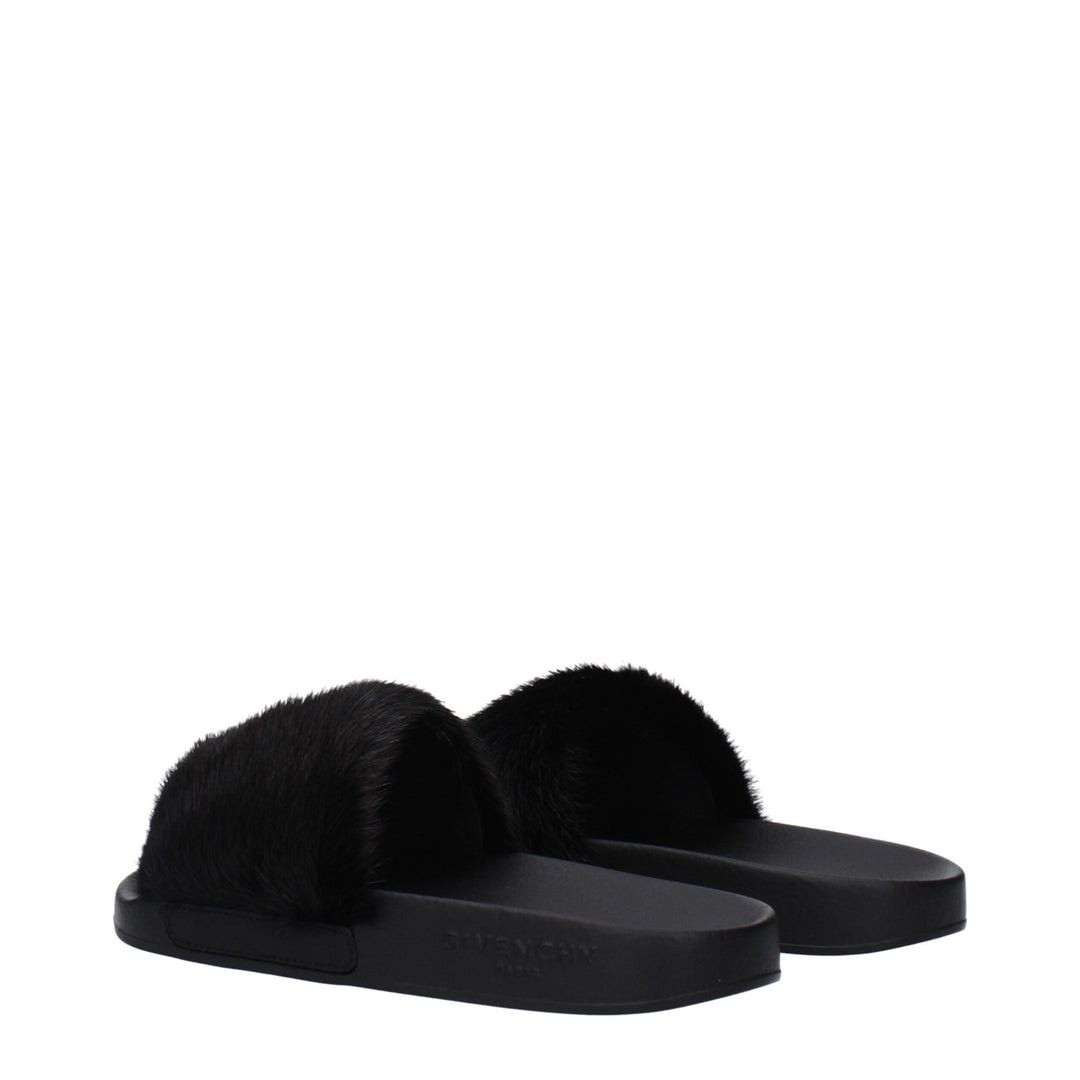 Black Cotton Slipper