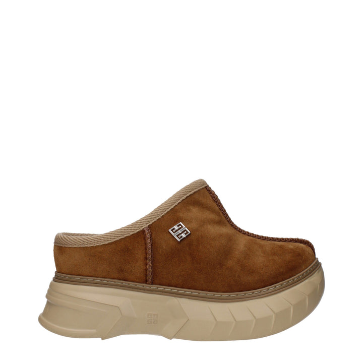 Brown Leather Slipper