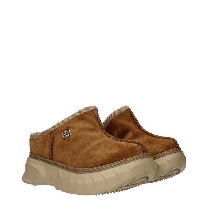 Brown Leather Slipper