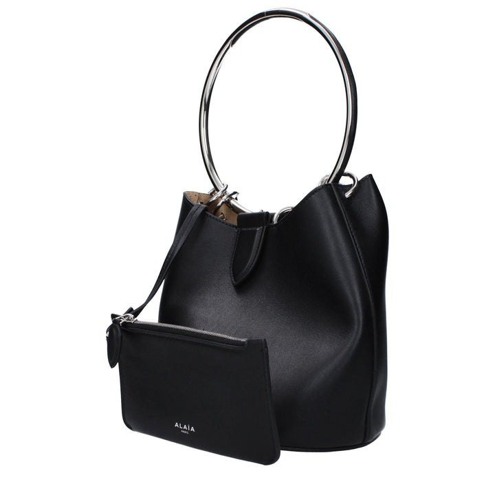 Black Leather Handbag
