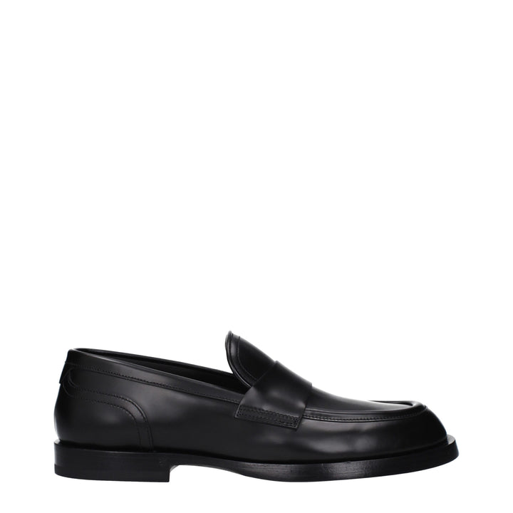 Black Leather Loafer