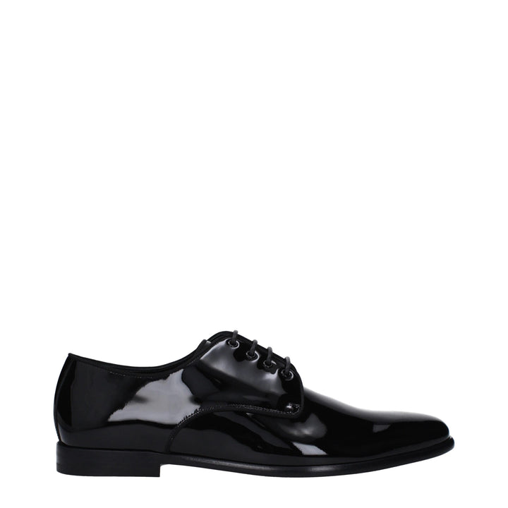 Black Leather Oxfords And Derby