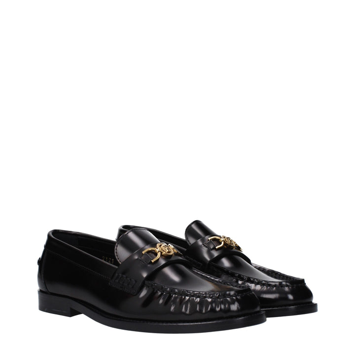 Black Leather Loafer