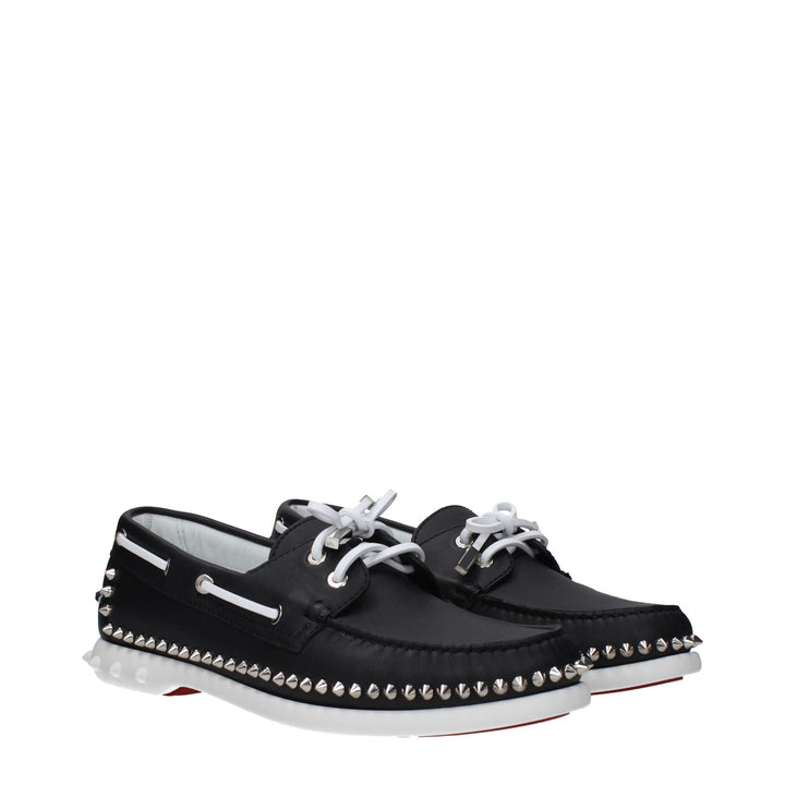 Black Leather Loafer