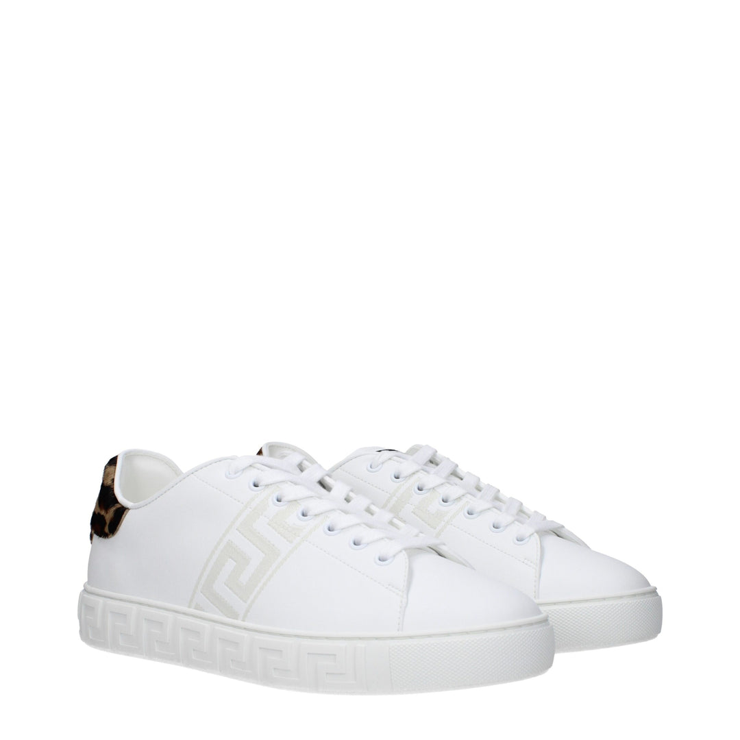 White Leather Sneakers