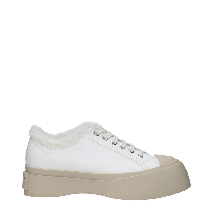 White Leather Sneakers