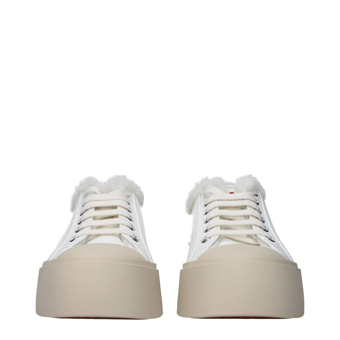 White Leather Sneakers