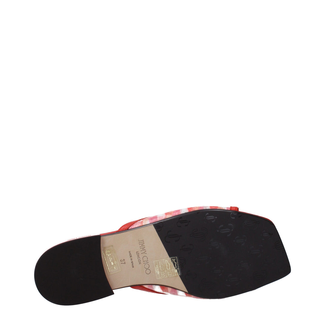 Orange Fabric Slipper