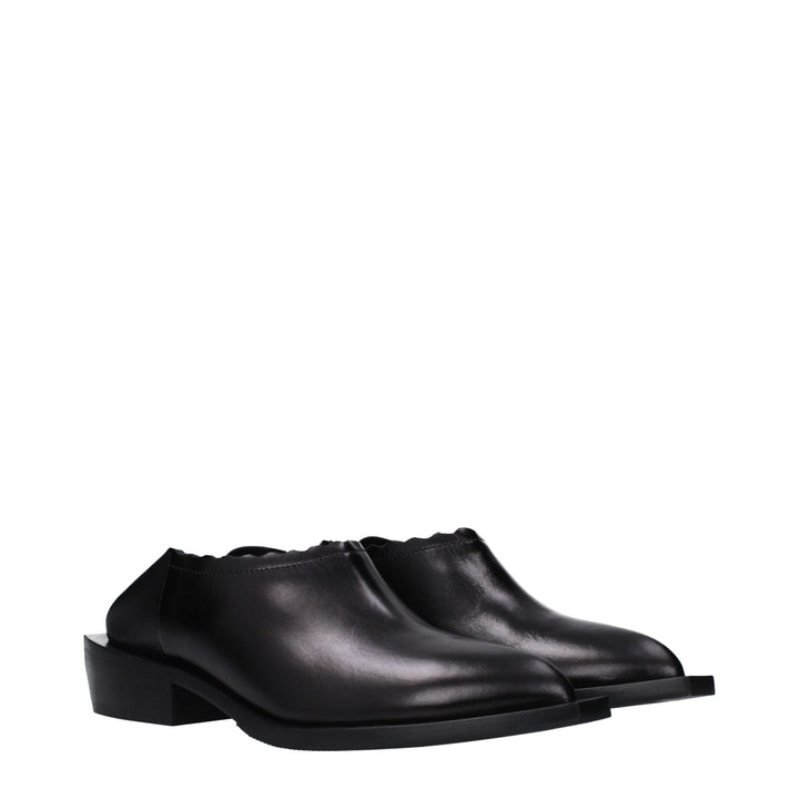 Black Leather Loafer
