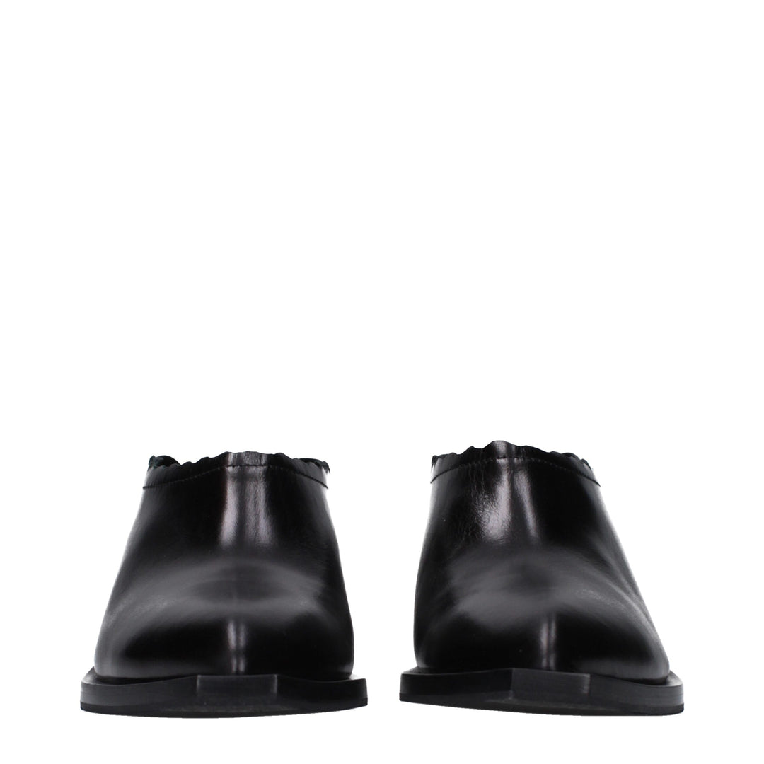 Black Leather Loafer