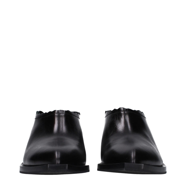 Black Leather Loafer