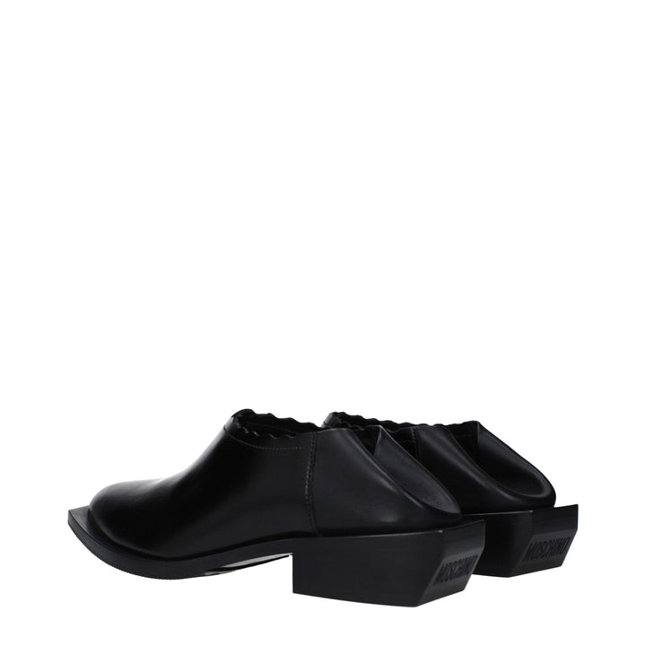 Black Leather Loafer