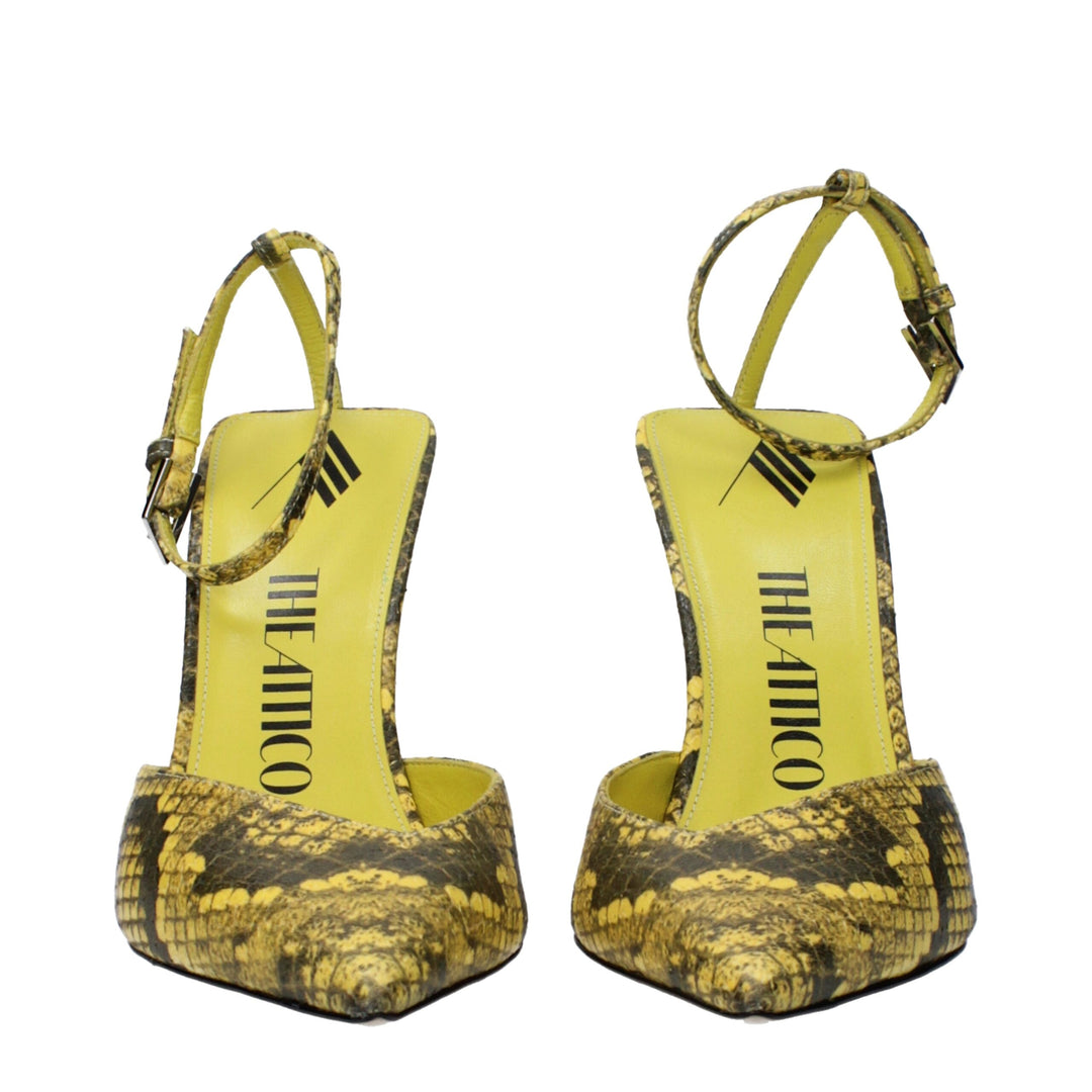 Yellow Leather Sandal