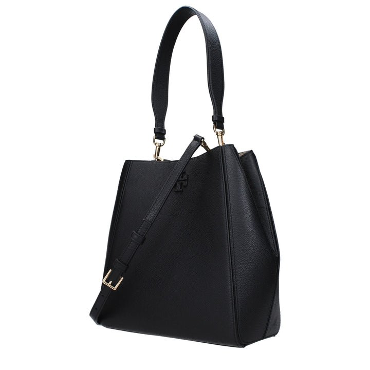 Black Leather Shoulder Bag