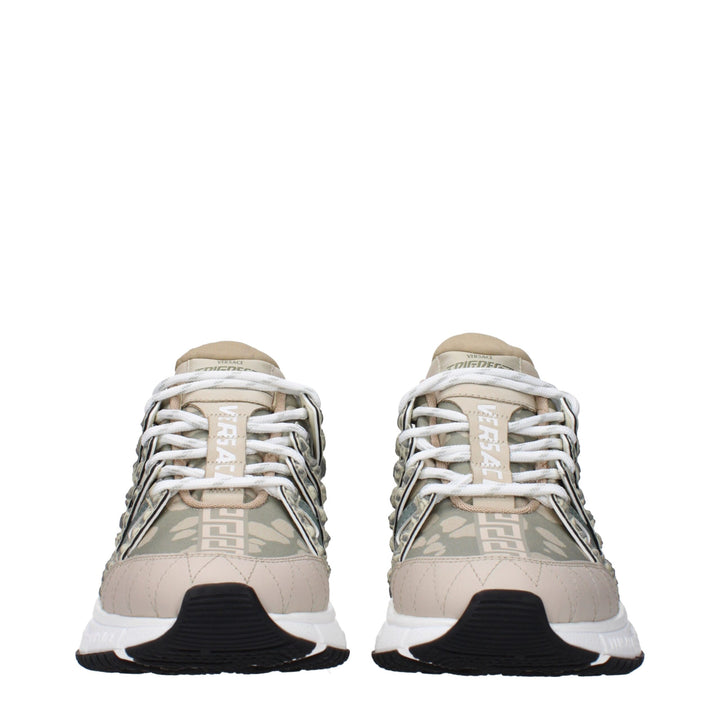 Green Fabric Sneakers