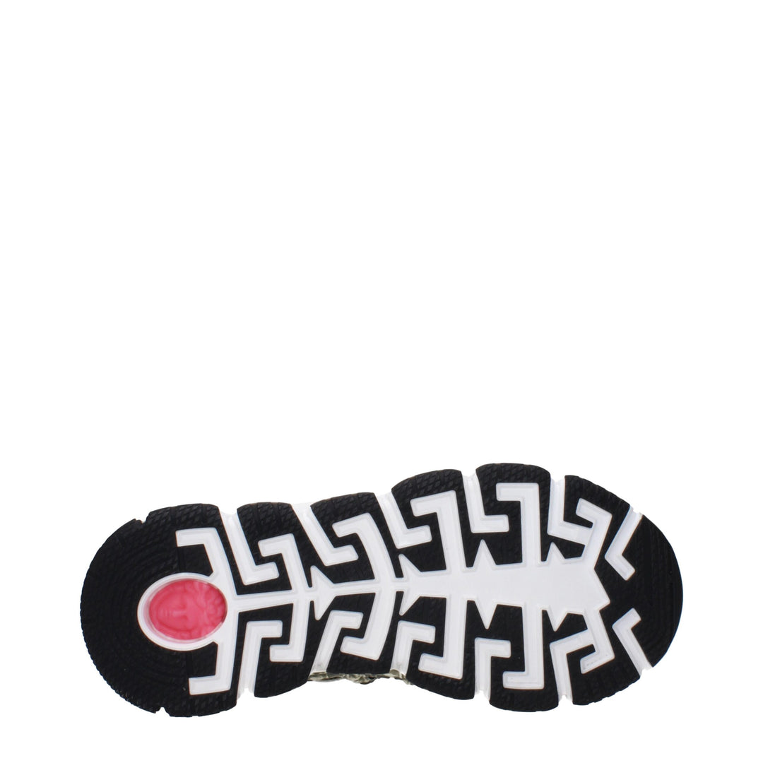 Green Fabric Sneakers