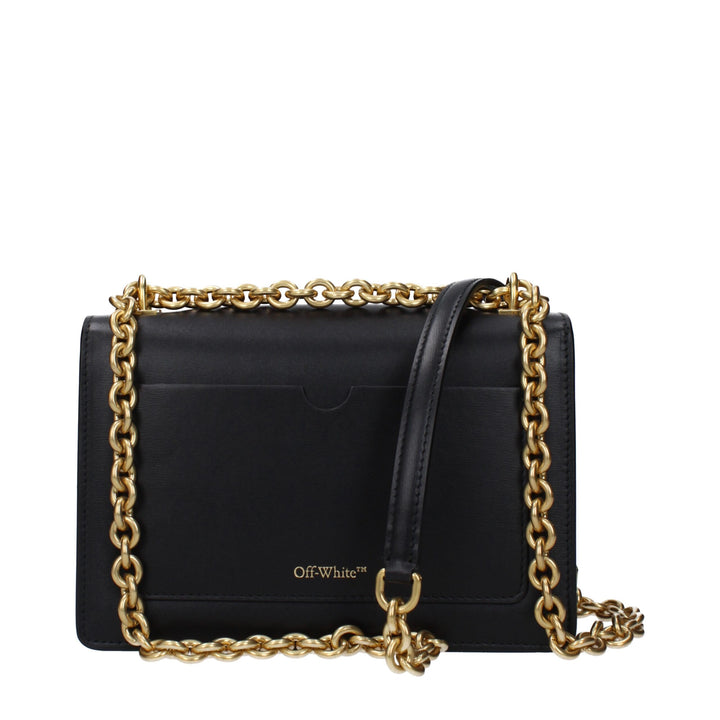 Black Leather Crossbody Bag