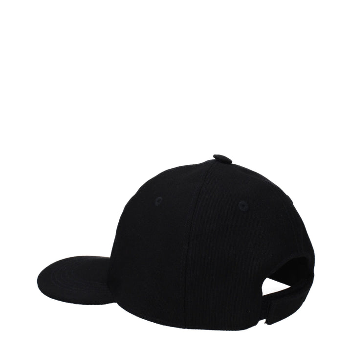 Black Cotton Hat