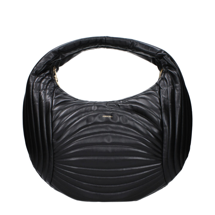 Black Leather Handbag