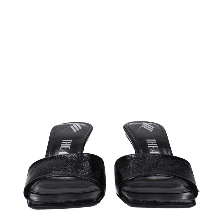 Black Leather Sandal