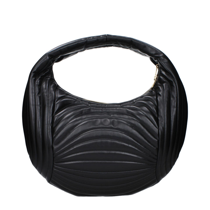 Black Leather Handbag