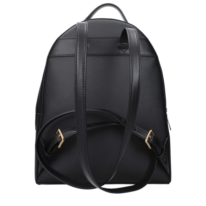 Black Leather Backpack