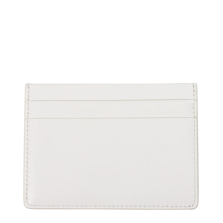 White Leather Cardholder