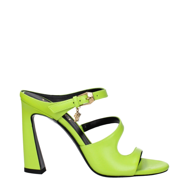 Green Leather Sandal