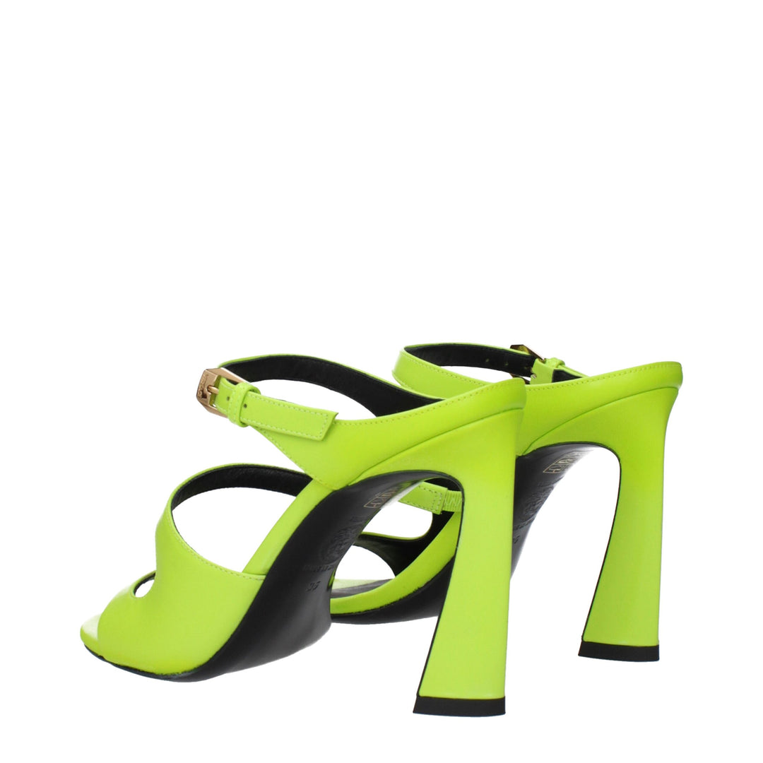 Green Leather Sandal