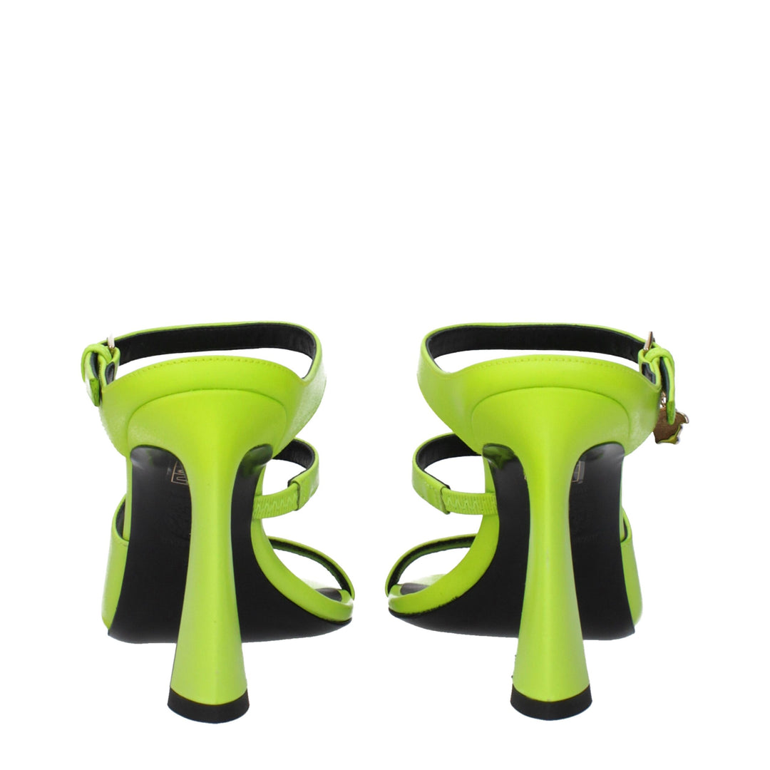 Green Leather Sandal