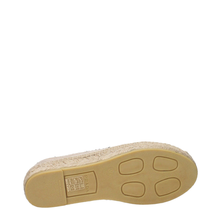 Beige Fabric Espadrille