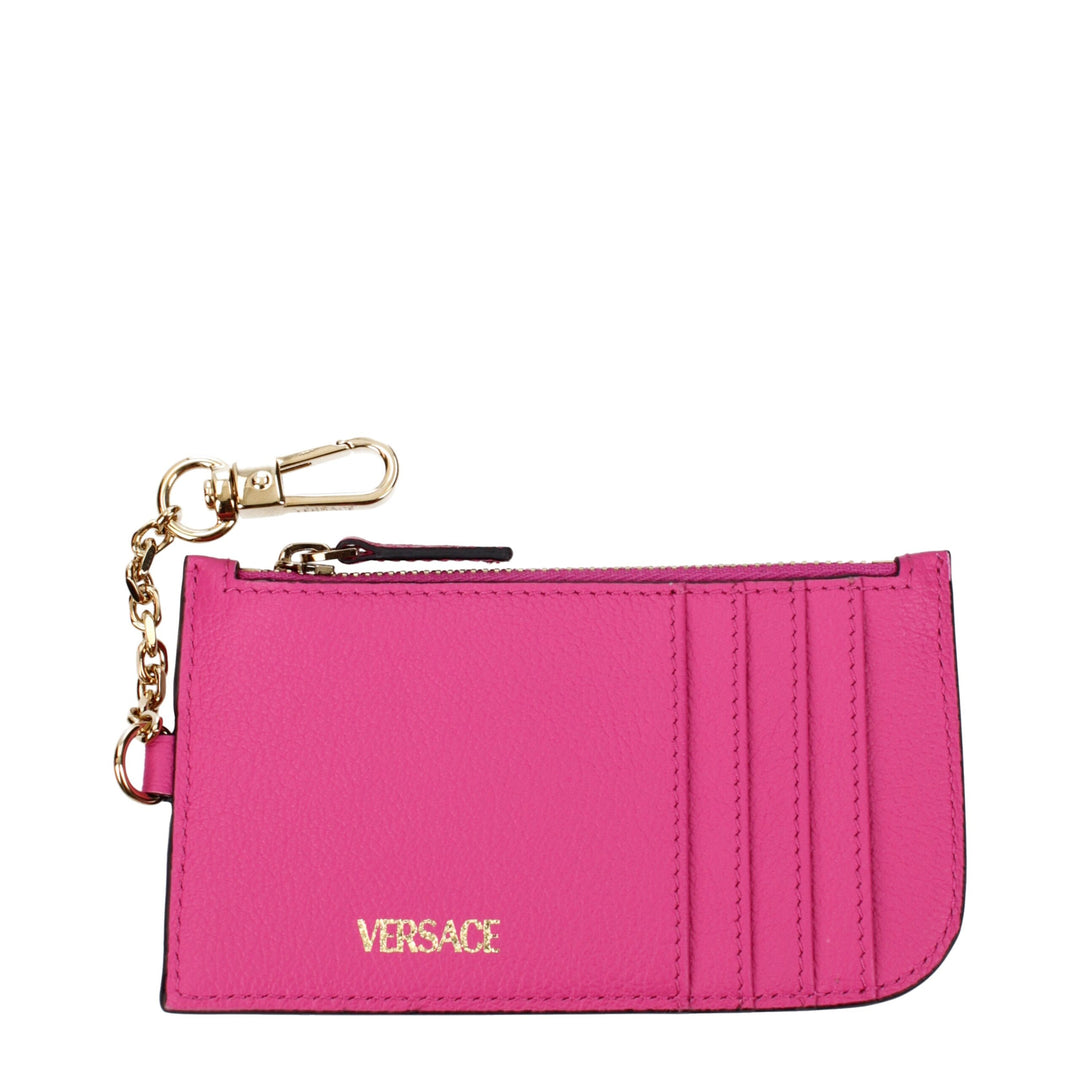 Pink Leather Wallet