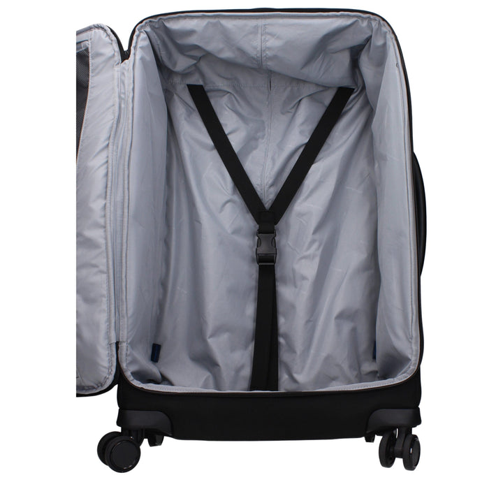Black Fabric Luggage And Travel