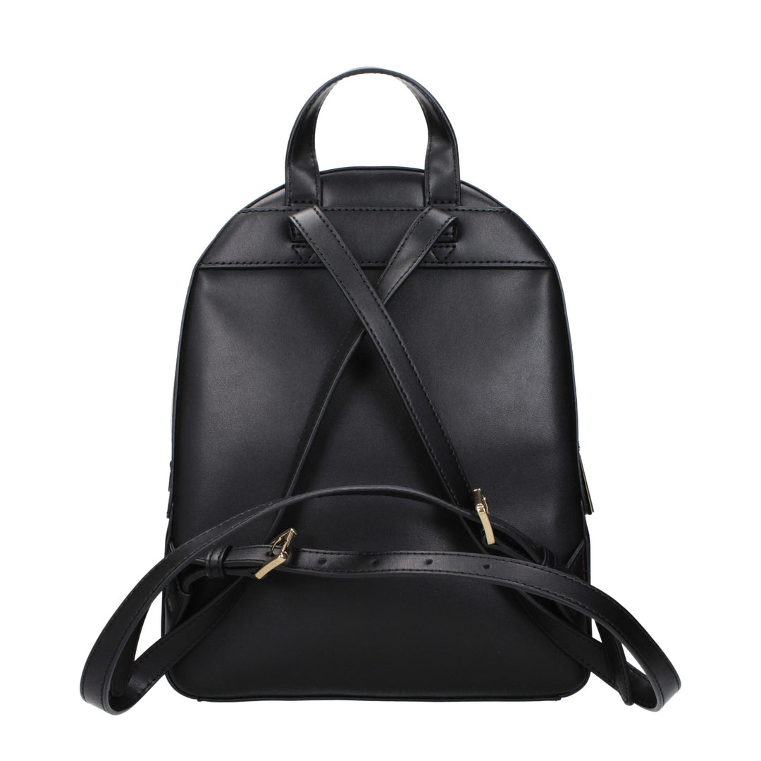 Black Leather Backpacks
