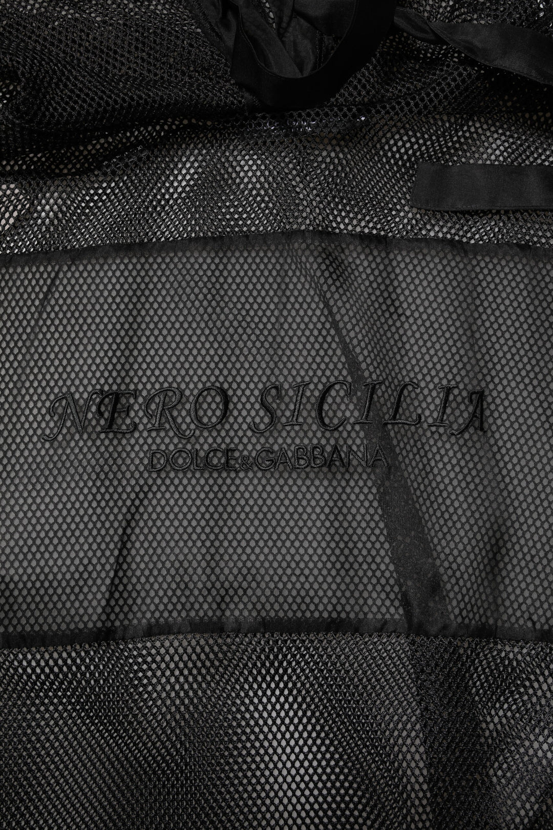 Black See Through Hooded Pullover Sweater