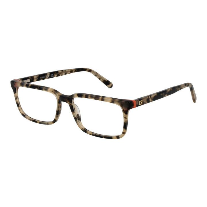 Beige Men Optical Frames